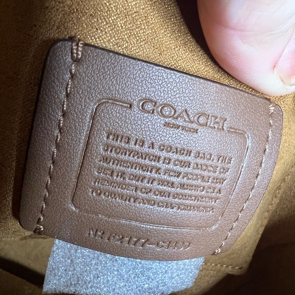 Coach Cream Ellen Crossbody Bag with Gold-Tone Hardware w/COA - Picture 6 of 17